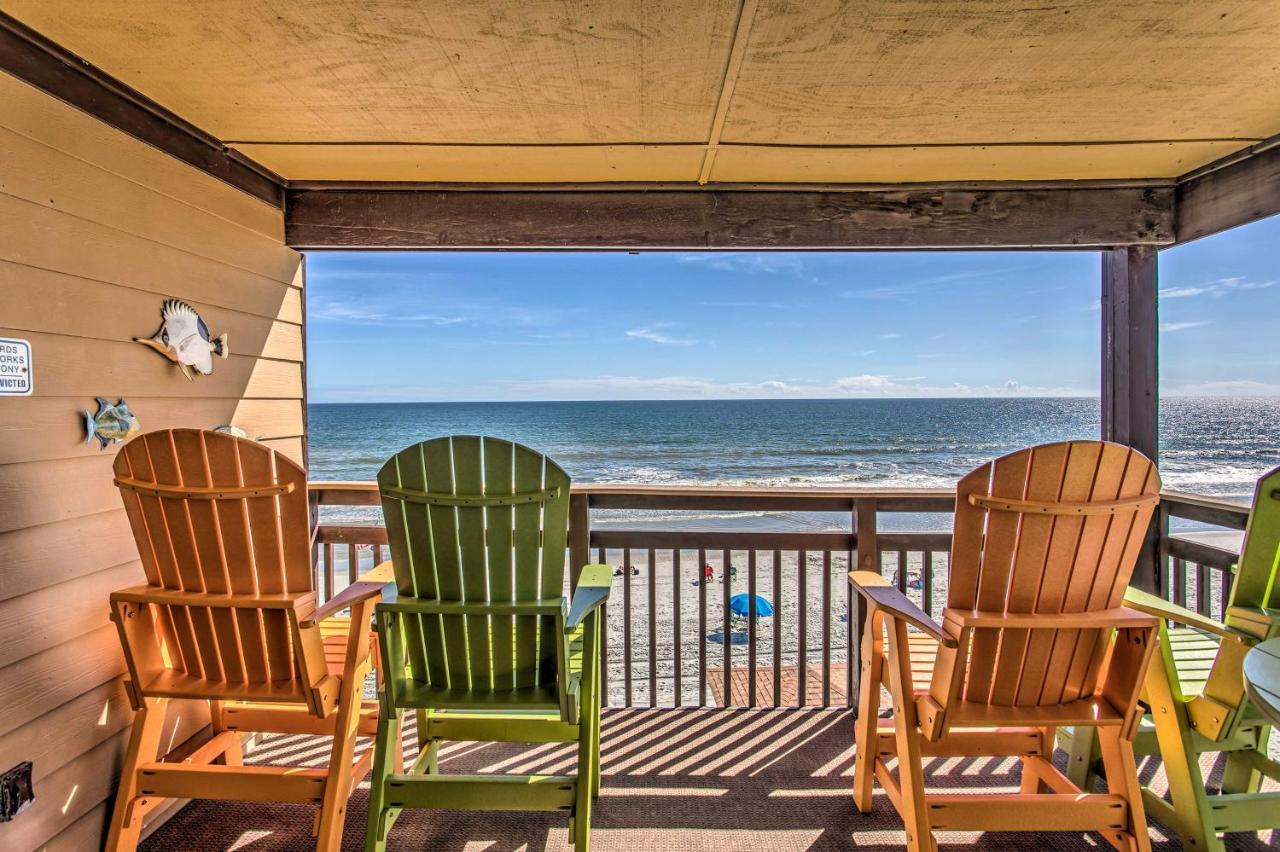 Beach Lovers Haven Oceanfront Condo With Pool! Myrtle Beach Luaran gambar
